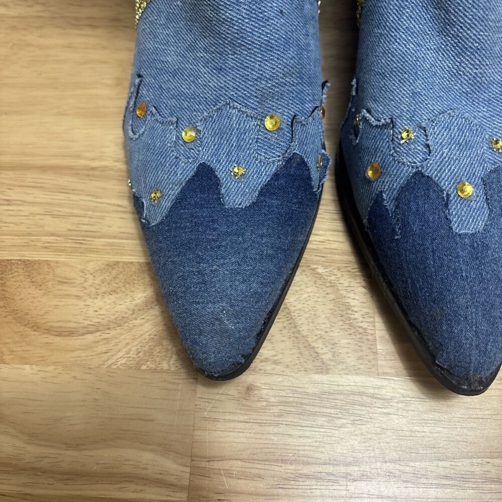 Women’s Size 9 Denim Western Boots
